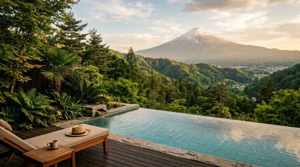 where to stay near Mount Fuji