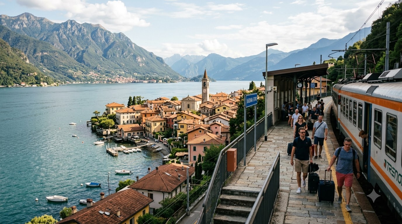how to get to Lake Como from Milan