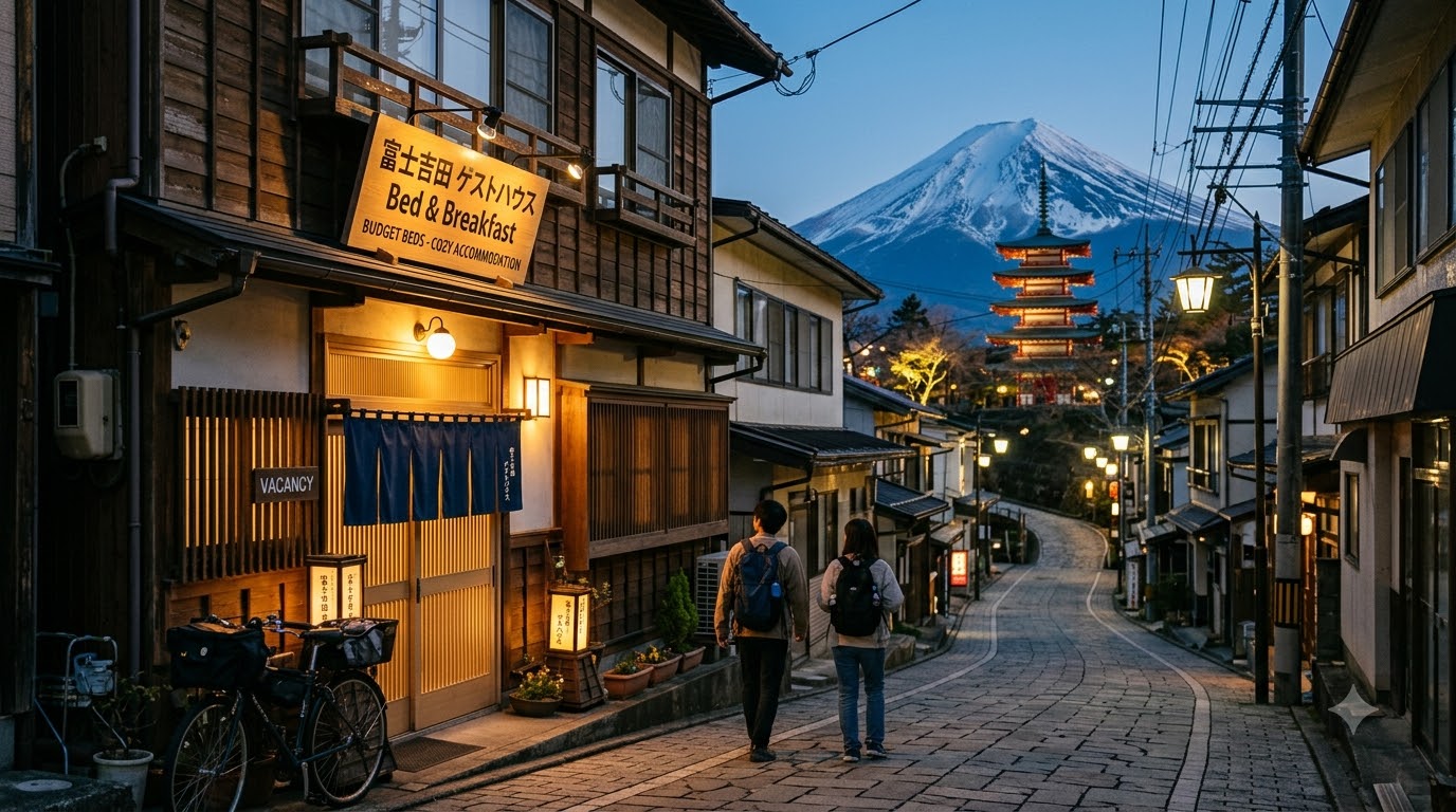 where to stay near Mount Fuji